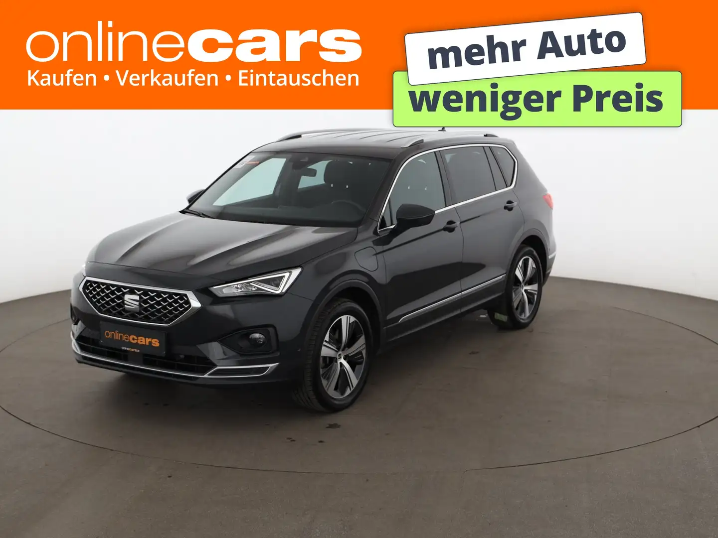 SEAT Tarraco 1.4 Xcellence PHEV Aut LED AHK RADAR NAVI Grau - 1