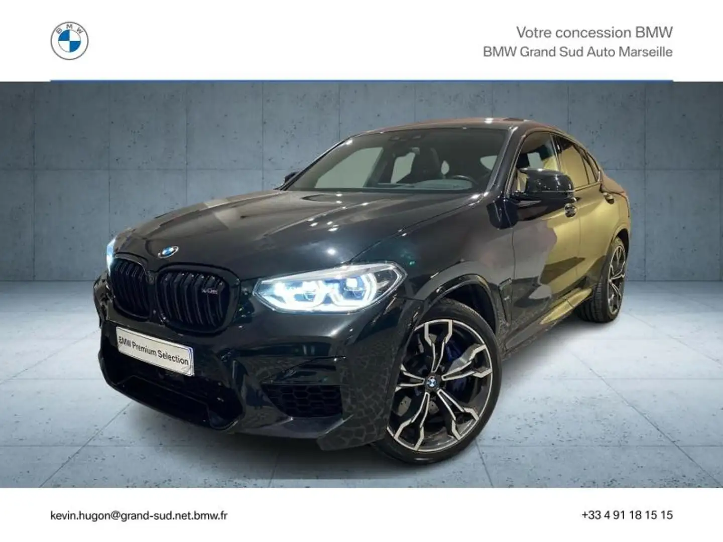 BMW X4 M 3.0 480ch BVA8 Noir - 1