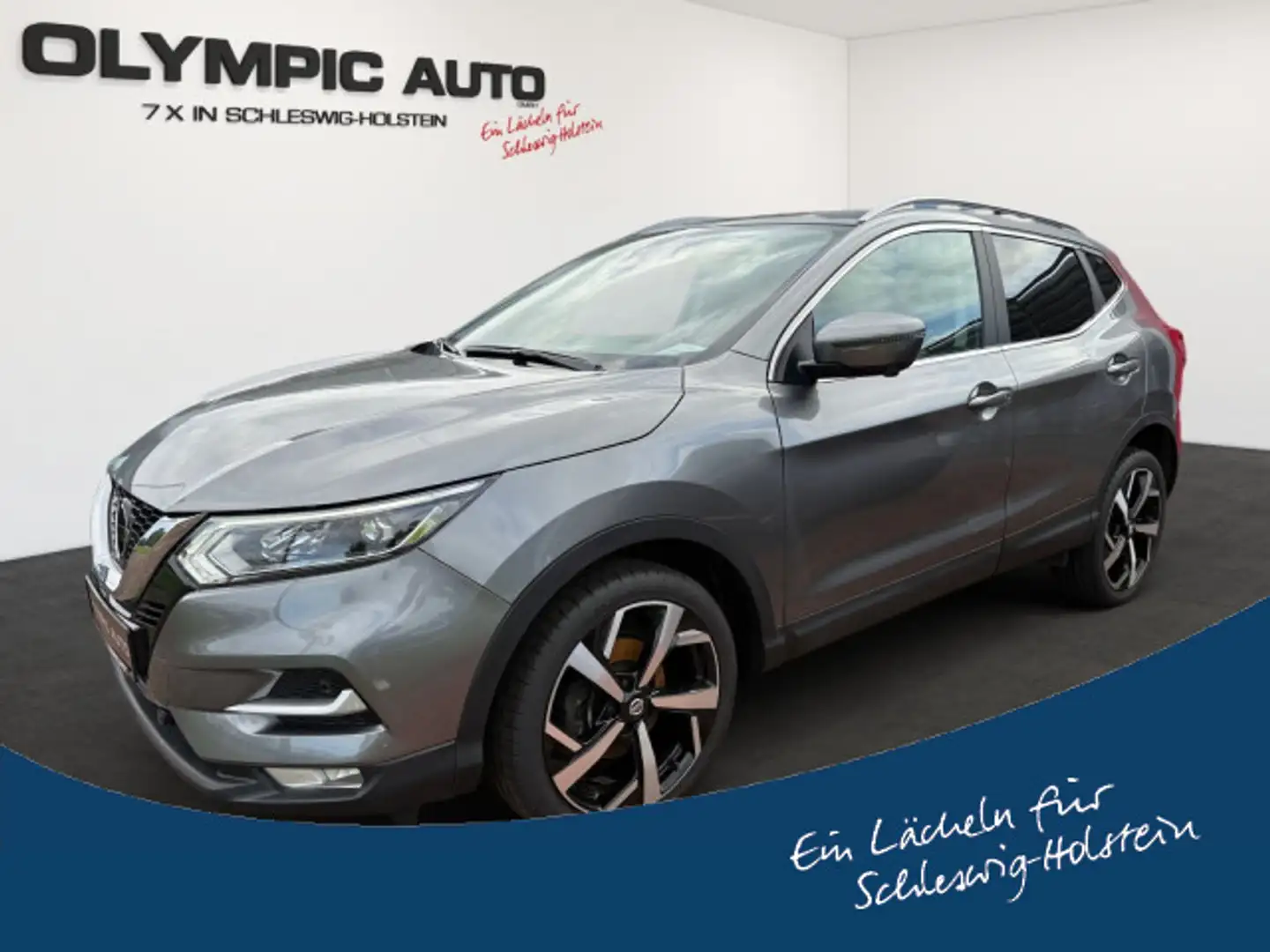 Nissan Qashqai 1.3 DIG-T Tekna 360°KAMERA LED PGD NAVI Gris - 1