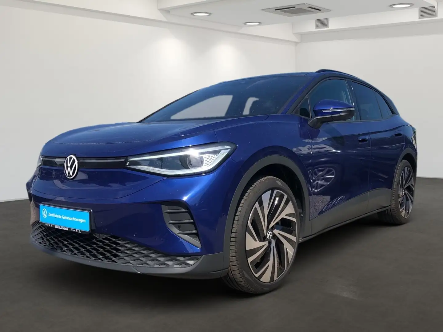 Volkswagen ID.4 Pro 4MOTION AHK PANO MATRIX NAVI HuD WÄPU Blau - 2