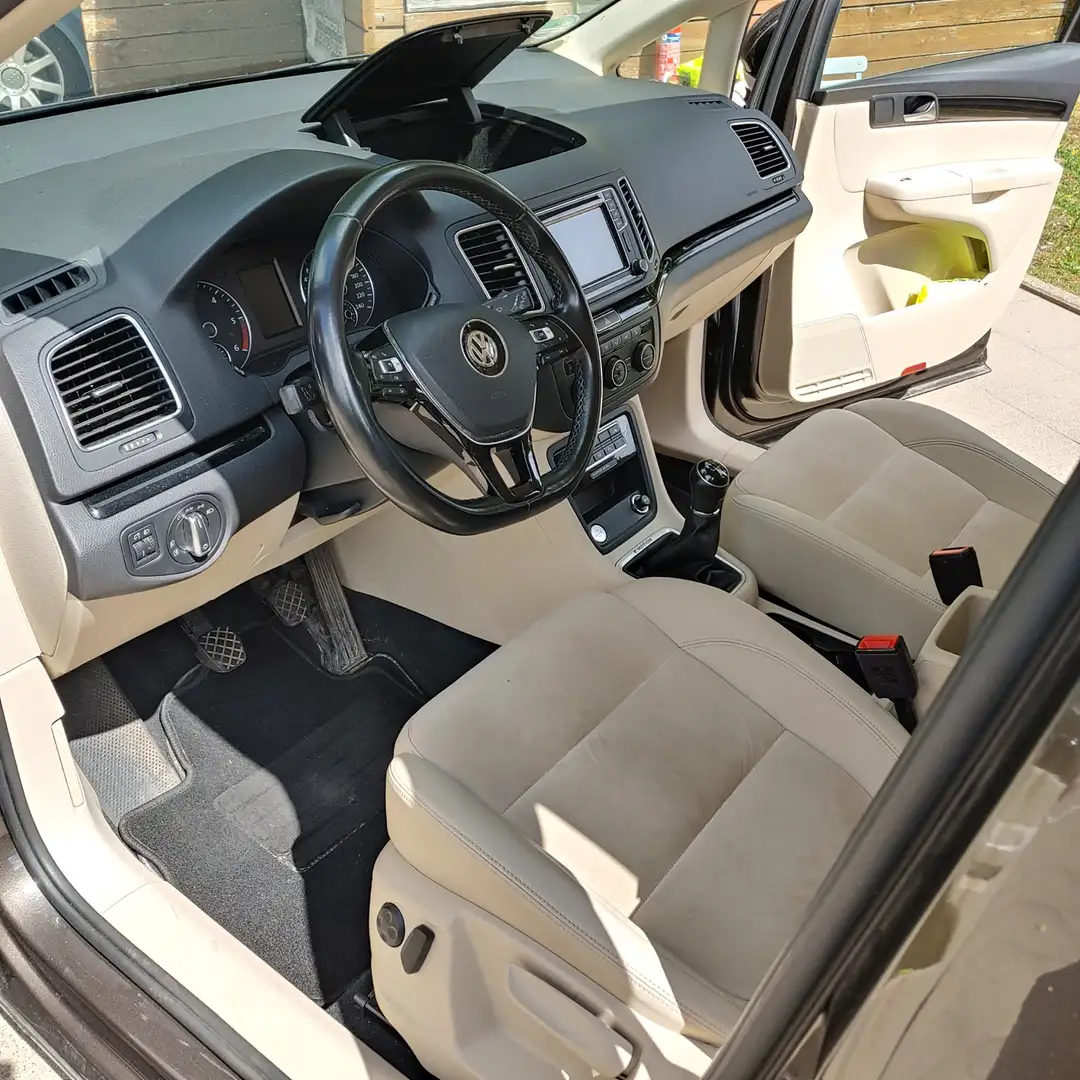 Volkswagen Sharan Sharan 2.0 TDI (BlueMotion Technology) Highline Kahverengi - 2