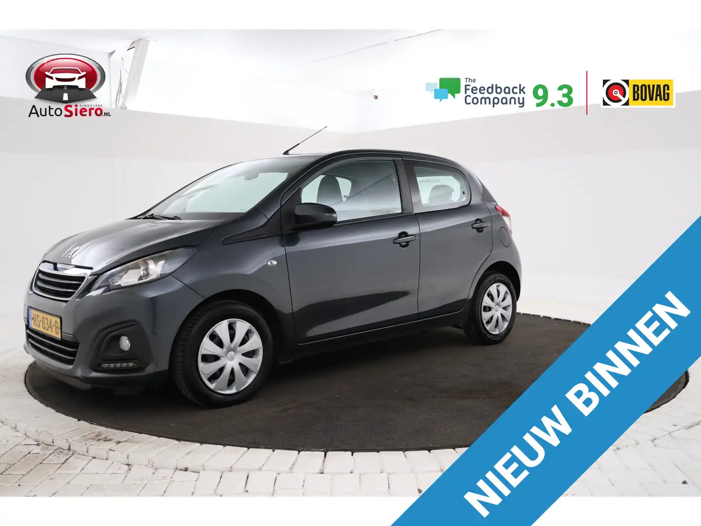 Peugeot 108 1.0 e-VTi Active 5 Deurs HB Audio Airco Grigio - 1