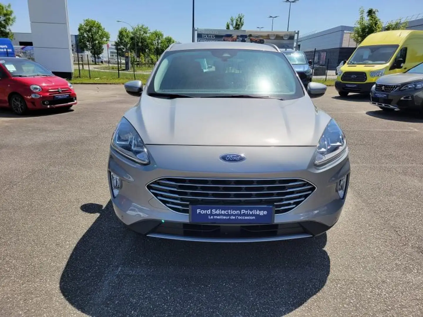 Ford Kuga 2.5 Duratec 190ch FHEV E85 Titanium BVA Gris - 1