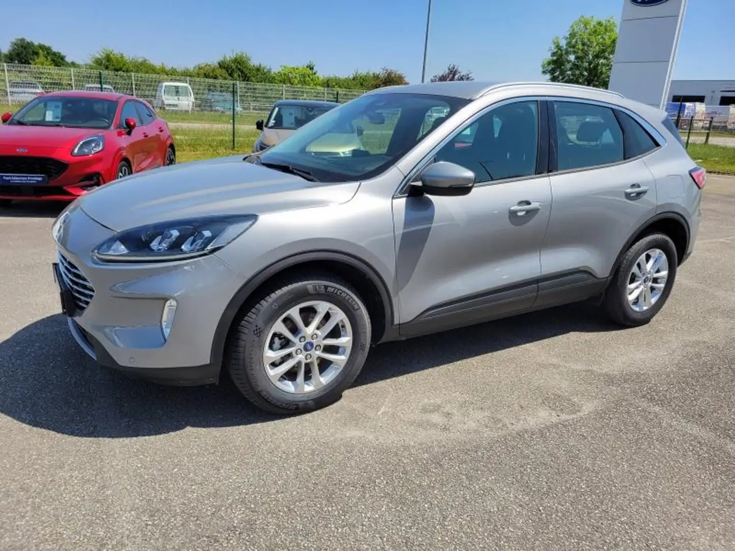 Ford Kuga 2.5 Duratec 190ch FHEV E85 Titanium BVA Gris - 2