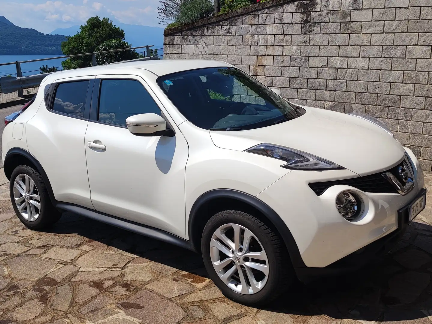 Nissan Juke Juke I 2015 1.5 dci Acenta 110cv E6 Bianco - 1