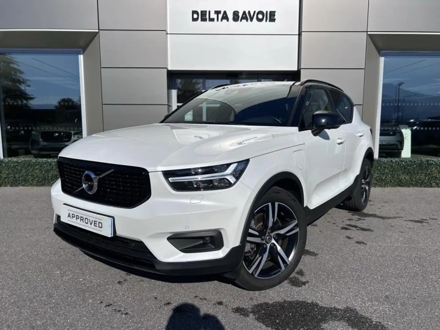 Volvo XC40 T5 Recharge 180 + 82ch R-Design DCT 7 Blanco - 1