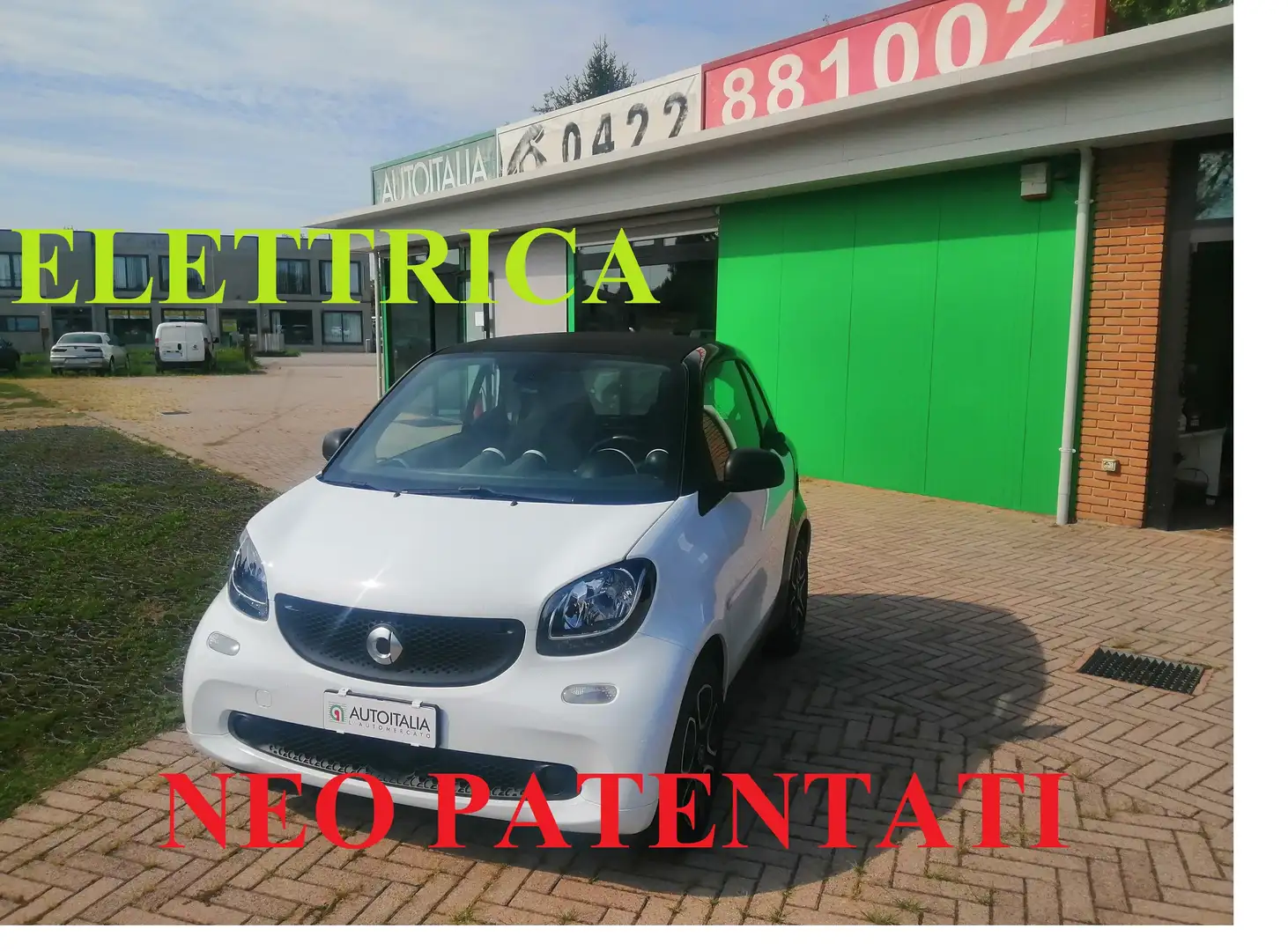 smart forTwo Fortwo electric drive GreenFash Edition Weiß - 1