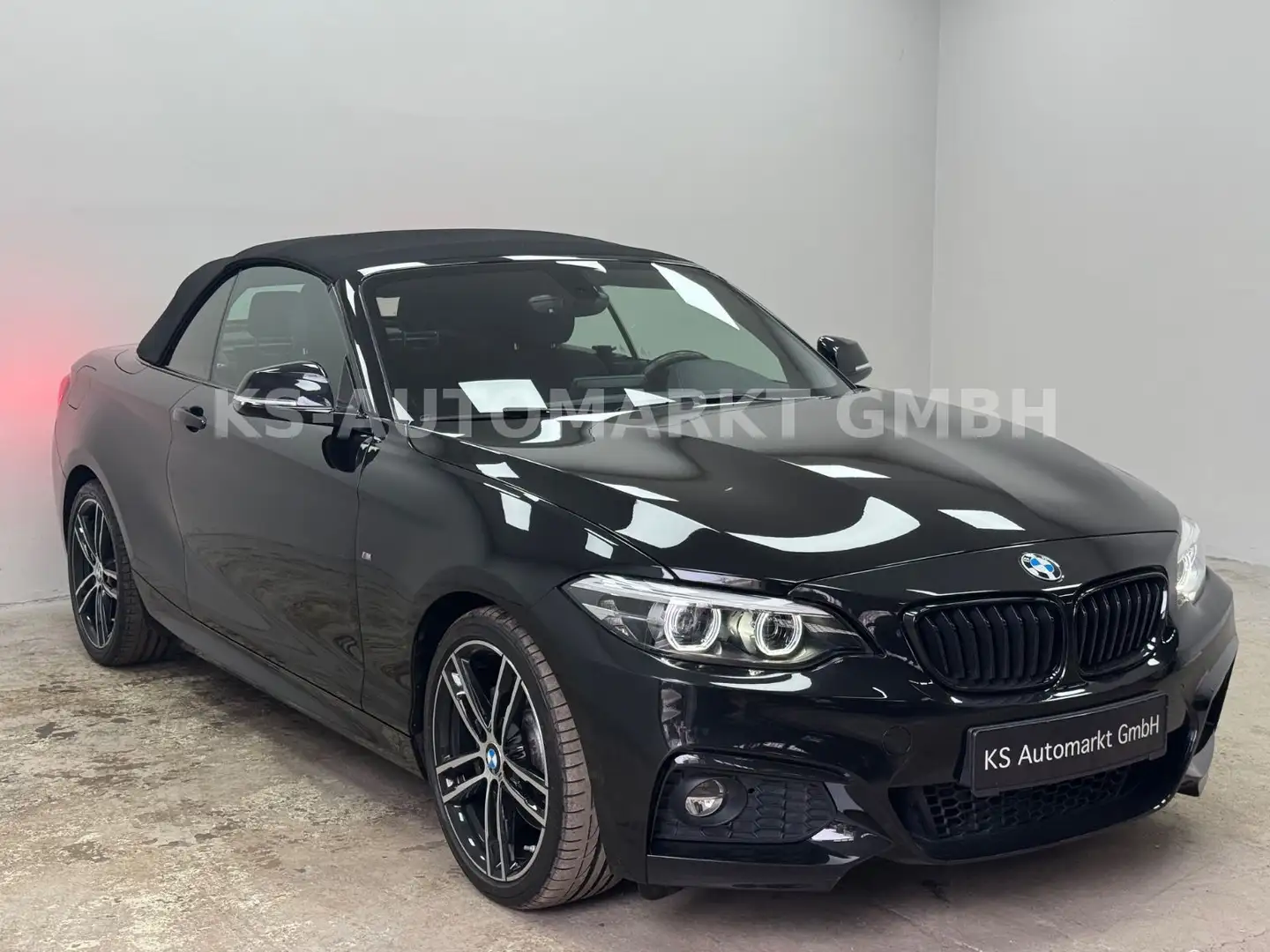 BMW 230 i Cabrio*M Sport*Aut.*Navi*LED* Negro - 2