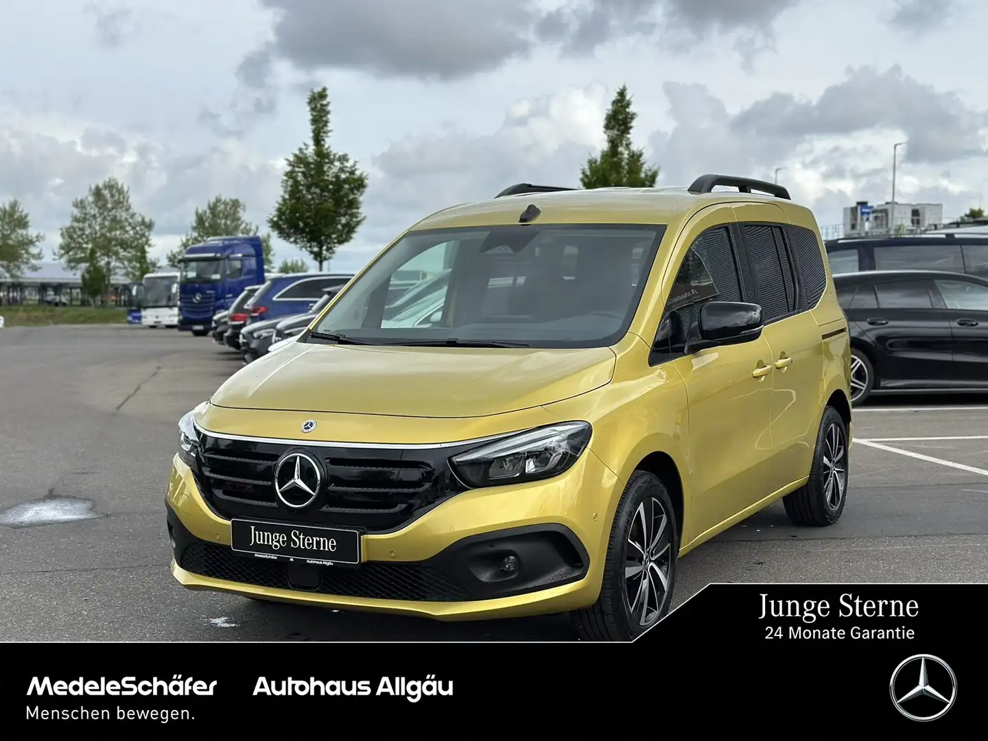 Mercedes-Benz EQT EQT 200 PROGRESSIVE LED LENKRADHEIZUNG AHK NAVI Geel - 1