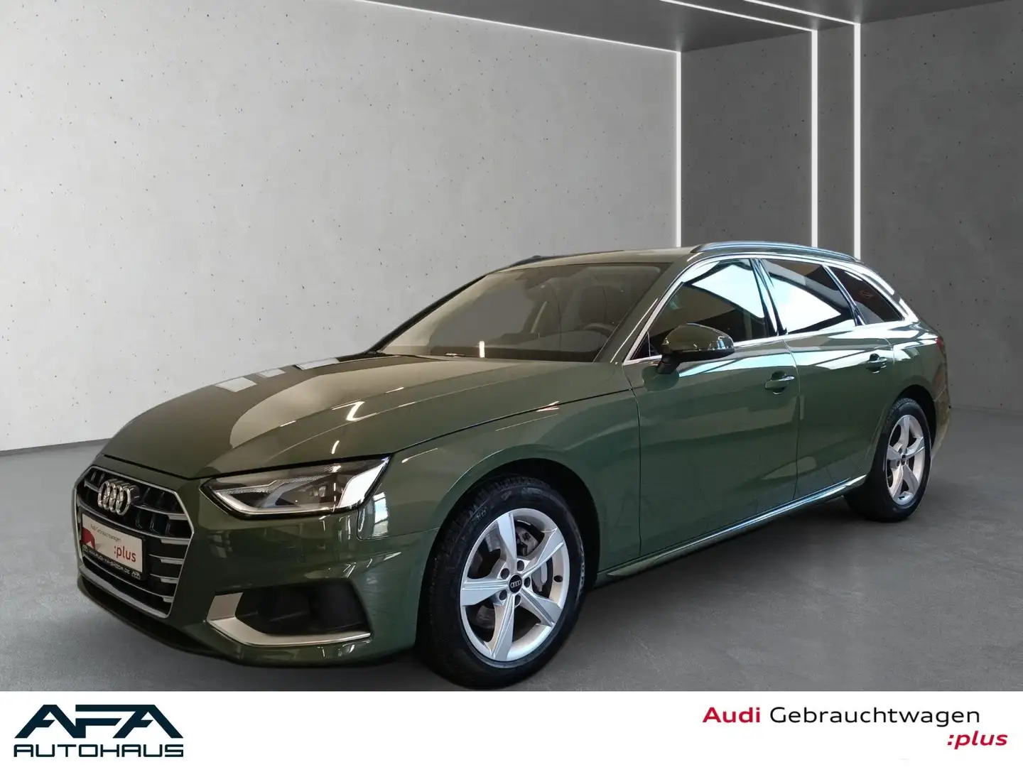 Audi A4 Avant 40 TDI Advan. S tronic AHK*ACC*Smart.Int Grün - 1