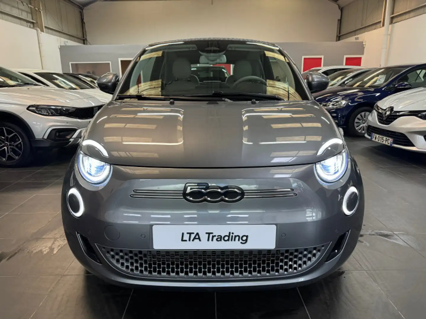 Fiat 500C E 118CH LA PRIMA Gris - 2