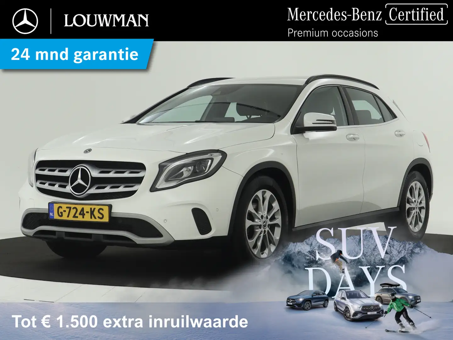 Mercedes-Benz GLA 180 Style automaat | Thermotronic Airco | Parkeersenso Wit - 1
