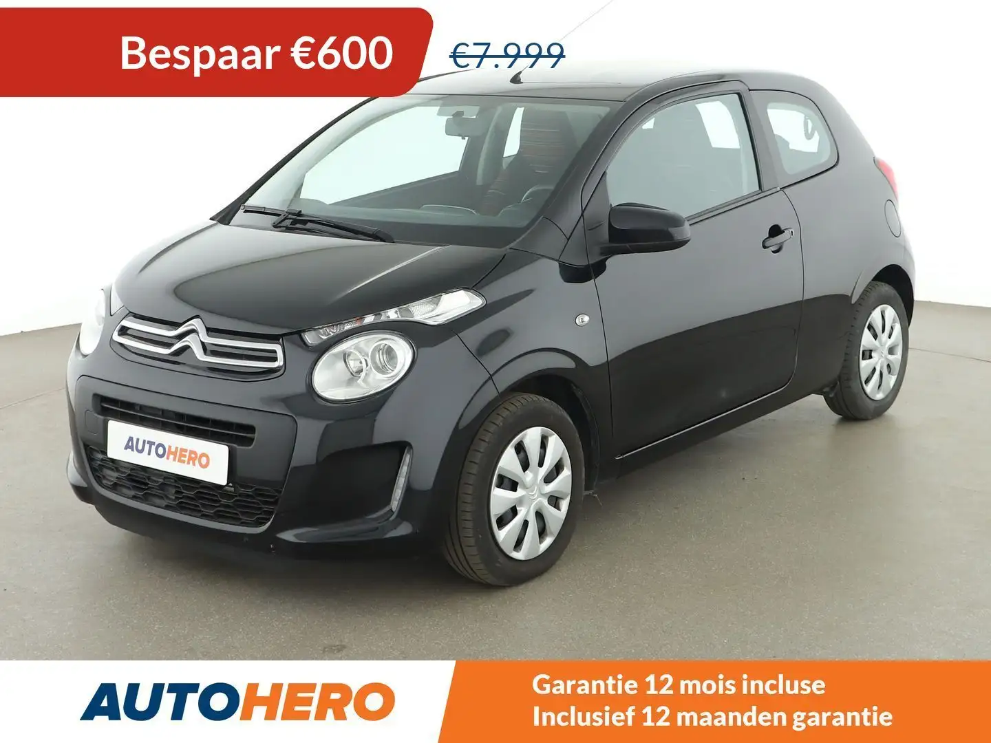 Citroen C1 1.0 VTi Feel Zwart - 1