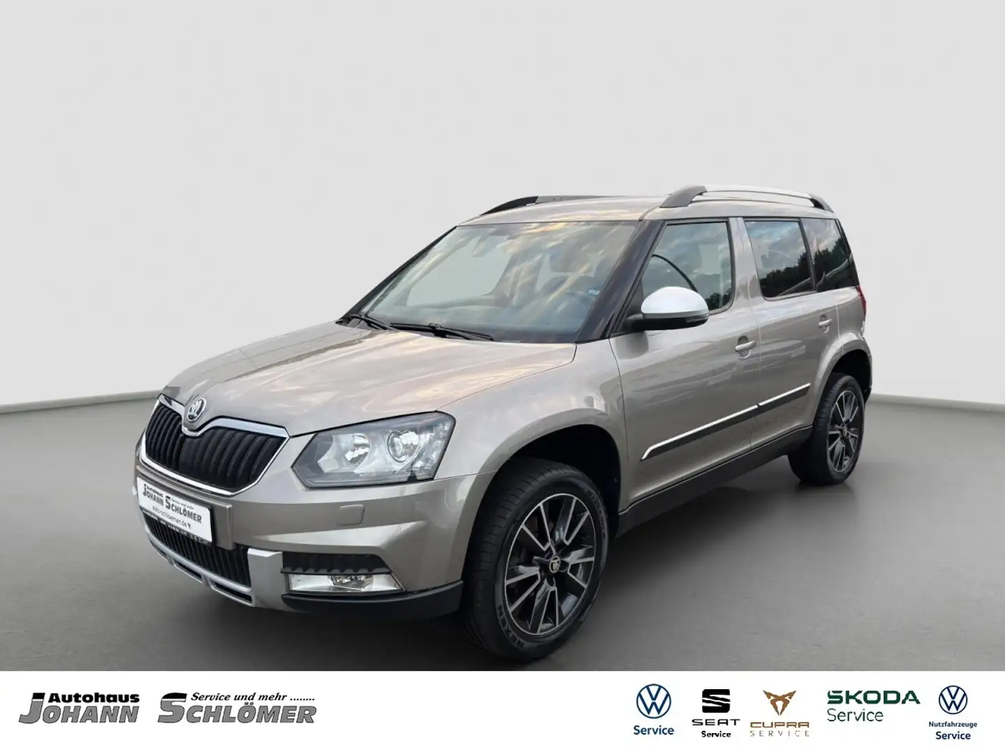 Skoda Yeti 1.4 TSI Ambition Xenon Klima PDC AHK TEMPOMAT Beige - 1