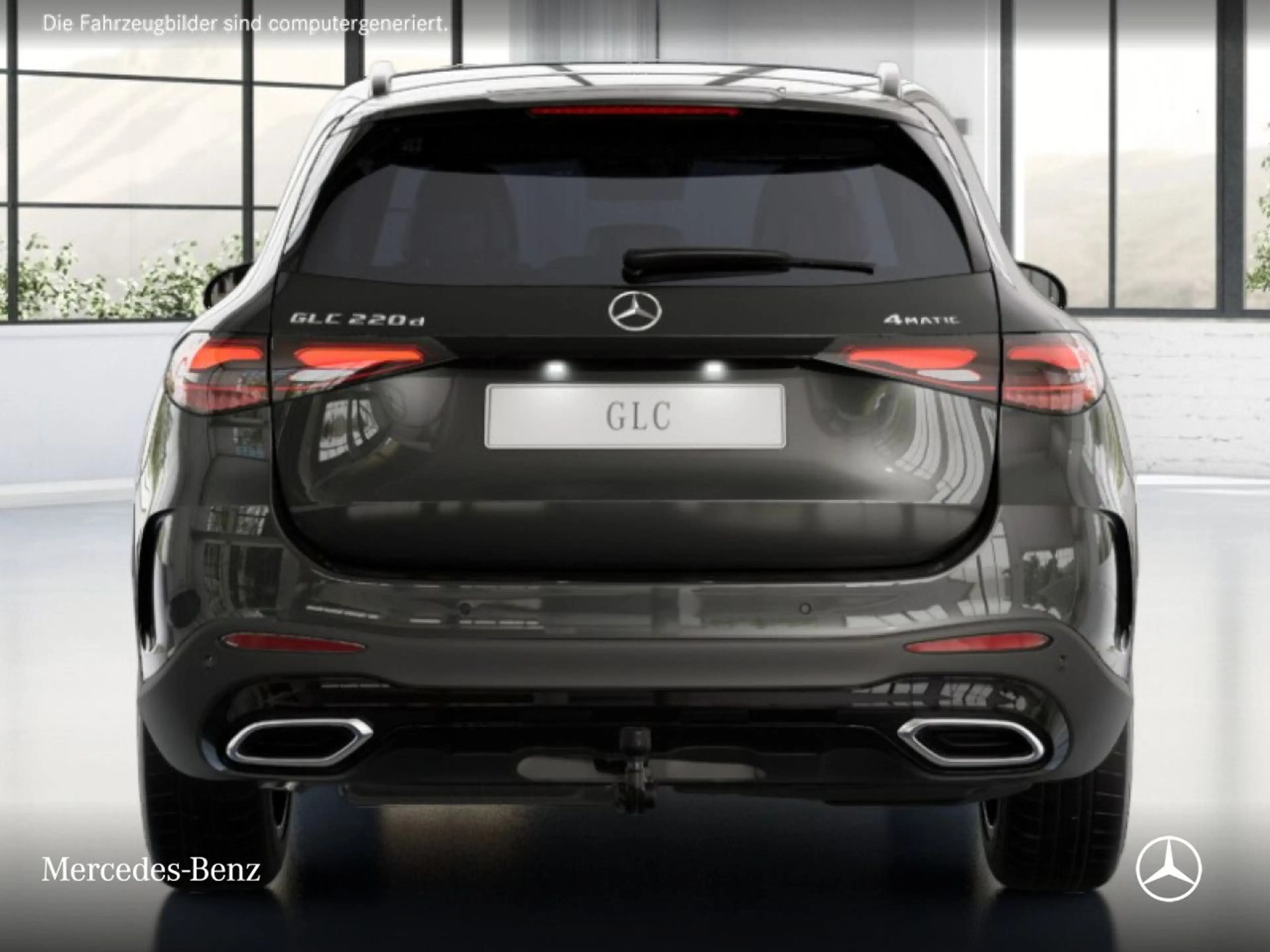 Mercedes-Benz GLC 220 d 4M AMG+NIGHT+PANO+360+AHK+KEYLESS+9G — photo 7