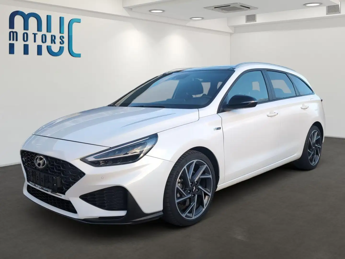 Hyundai i30 1.5 T-GDI DCT N Line~ Pano~ ACC~1stHandPriv. Blanco - 2