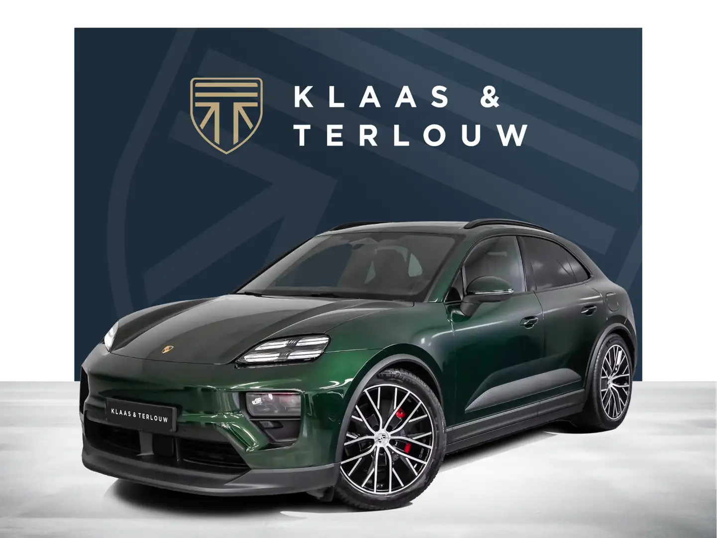 Porsche Macan Electric 4 S 100 kWh / Sport Chrono / Panorama dak Groen - 1