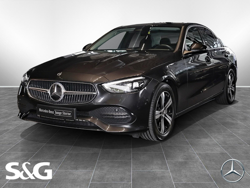 Mercedes-Benz C 200 d AHK+TOTWINKEL+4x SITZHEIZUNG+KAMERA+LED