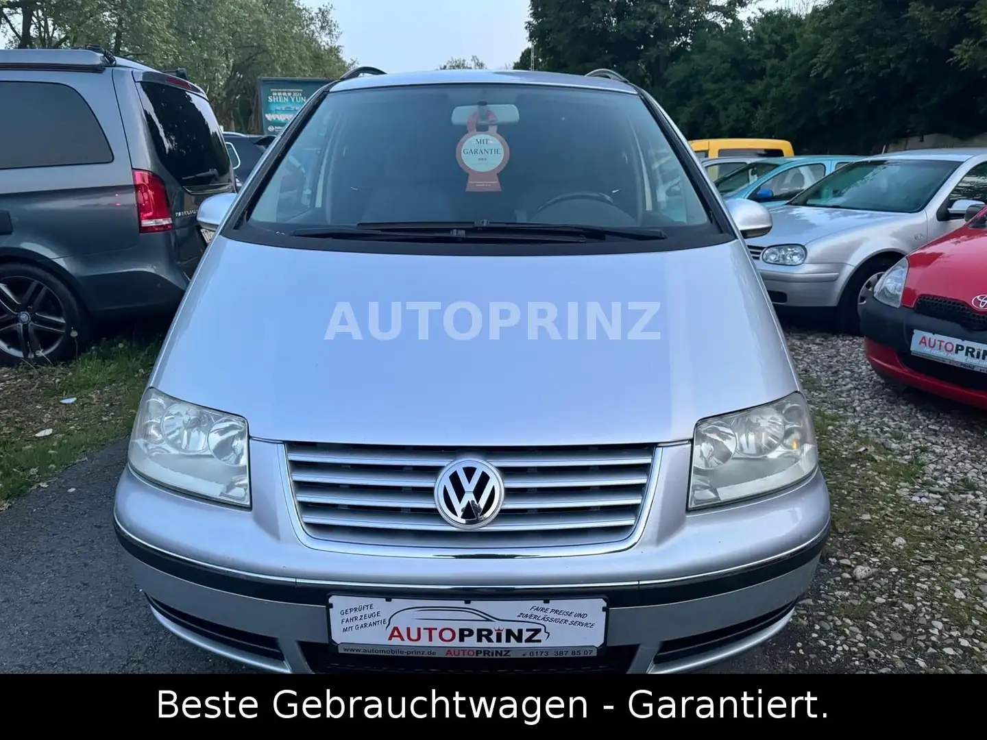 Volkswagen Sharan Comfortline Family*1.Hand*12Mon.Garantie* Argent - 1