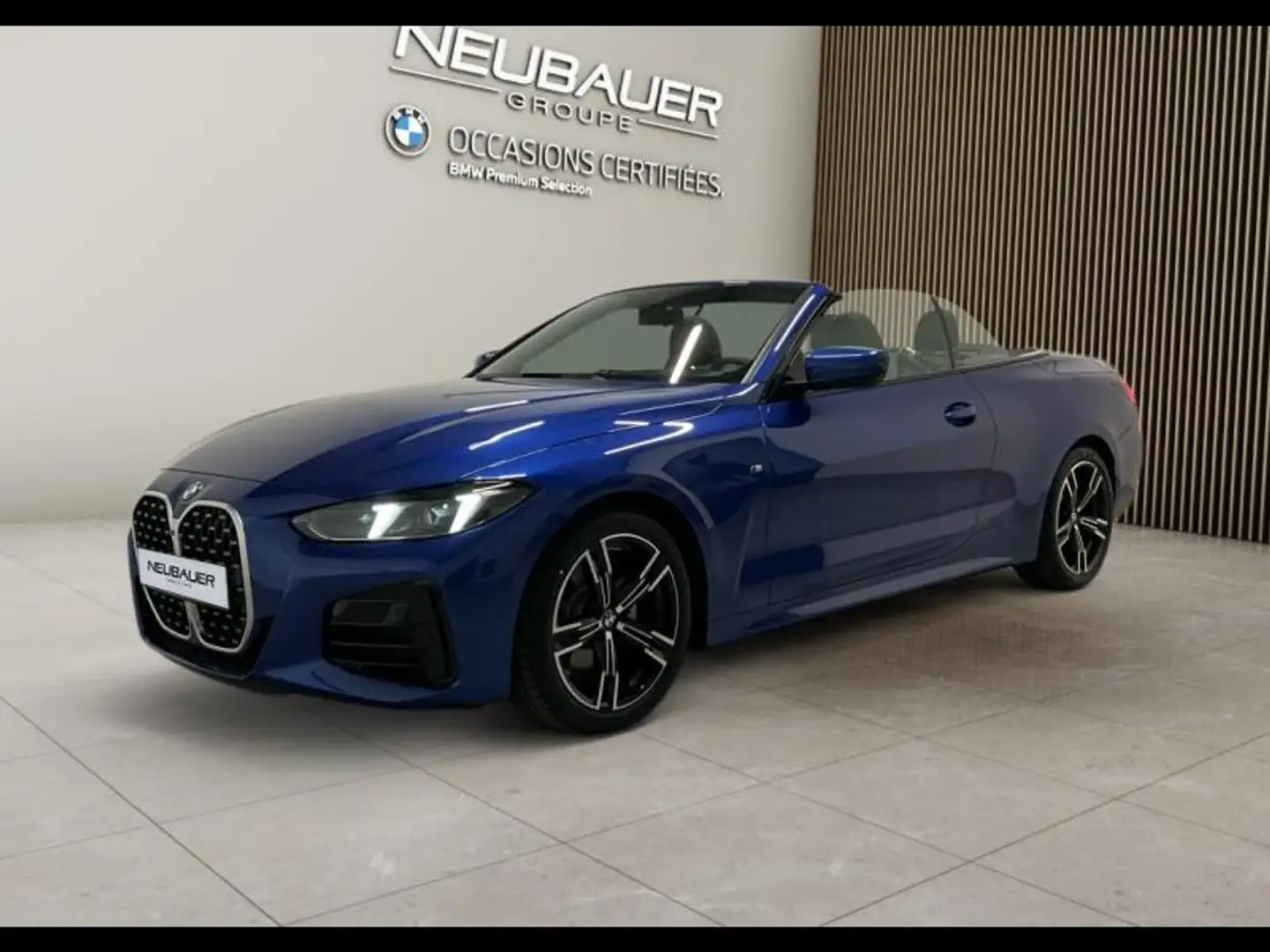 BMW 420 420iA 184ch M Sport Bleu - 1