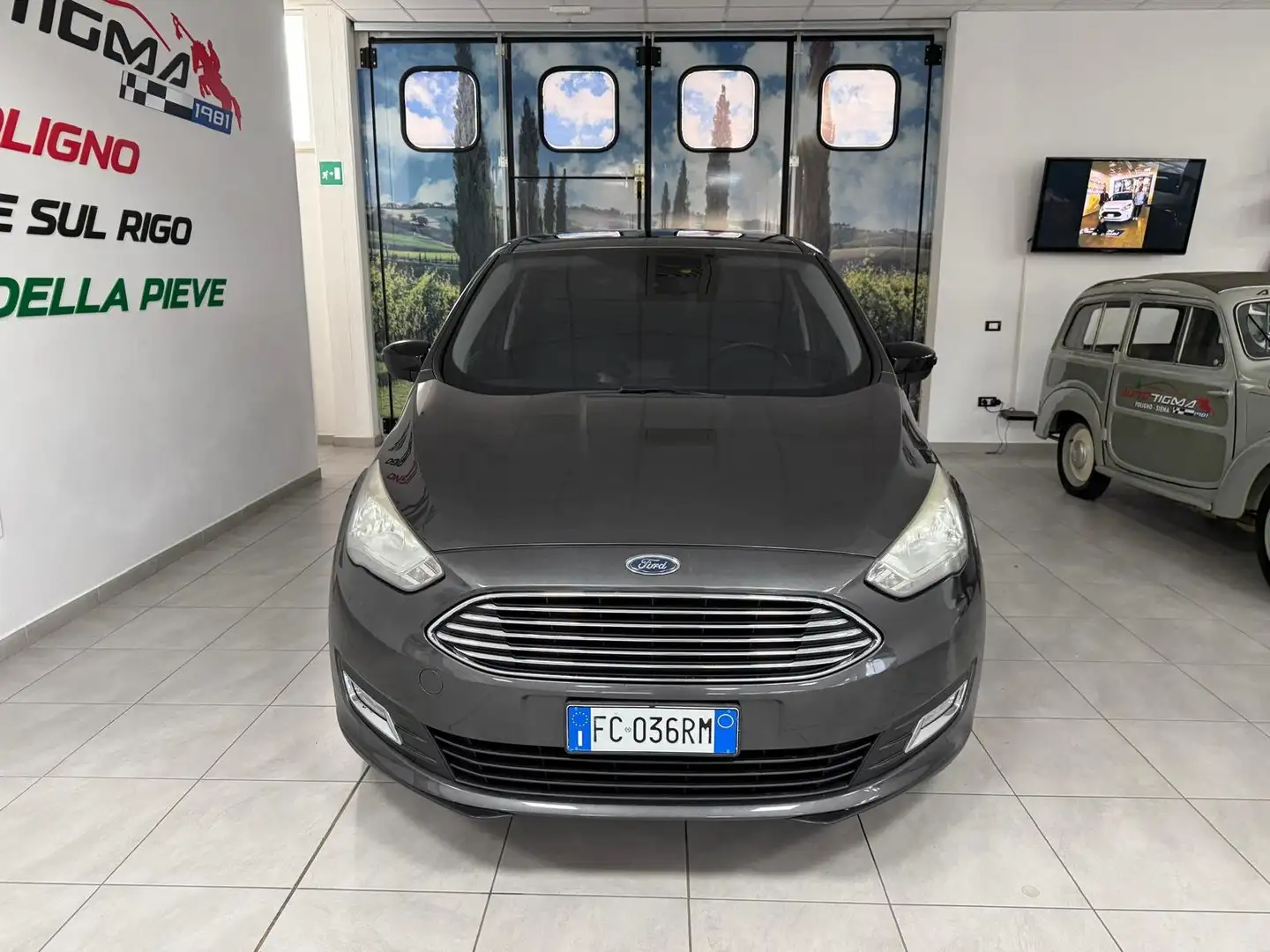 Ford C-Max C-Max III 2015 1.5 tdci Titanium Grigio - 2