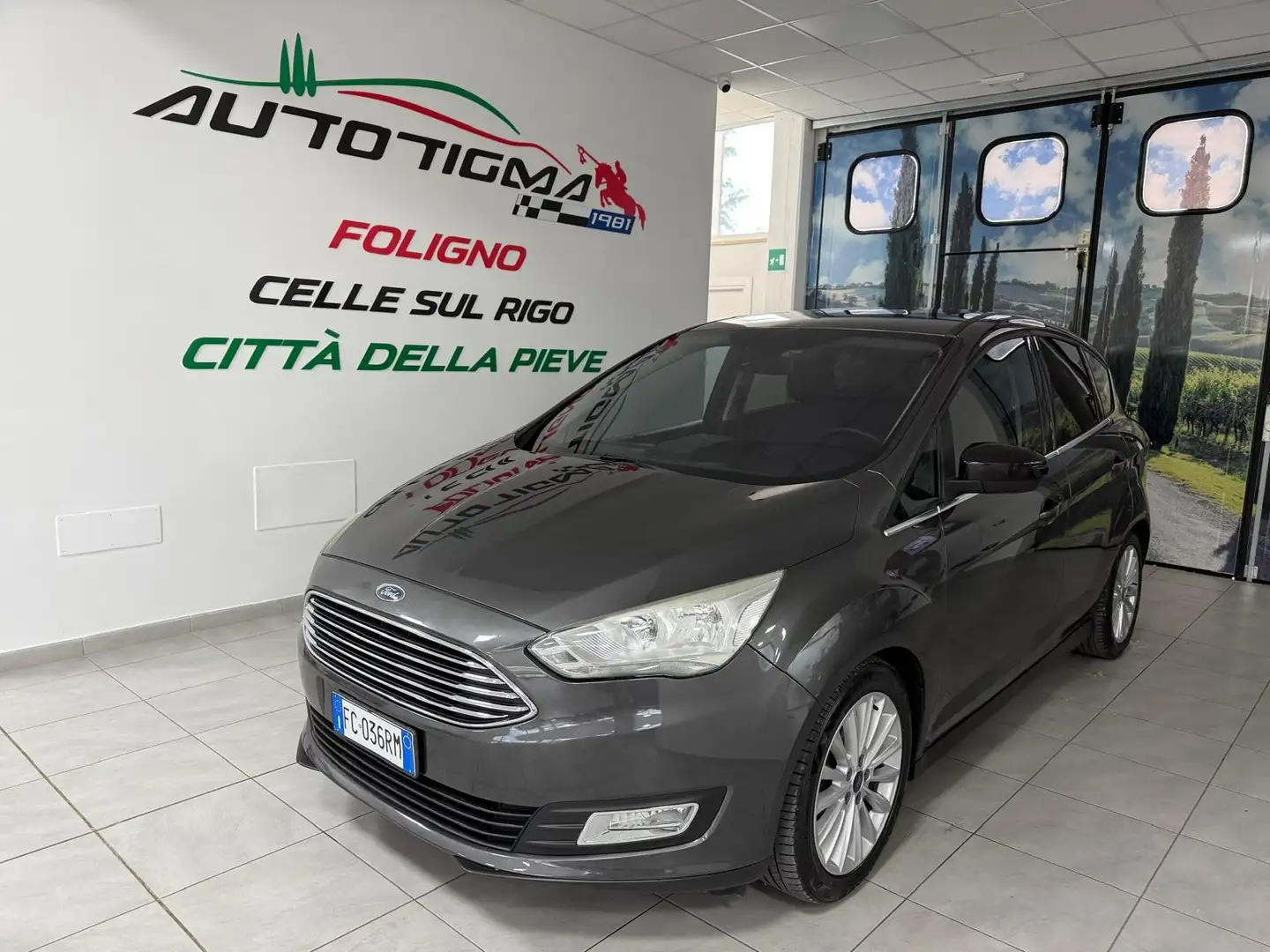 Ford C-Max C-Max III 2015 1.5 tdci Titanium Grigio - 1