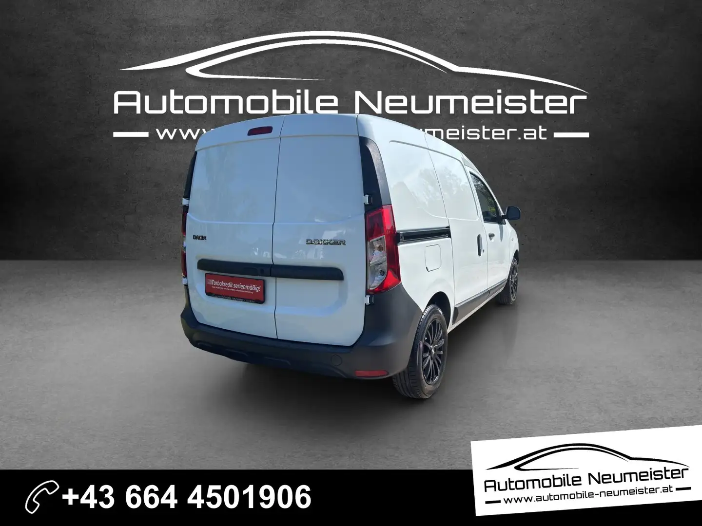Dacia Dokker VAN TCE 1,3|Klima|Service gepflegt|1.Besitz Weiß - 2