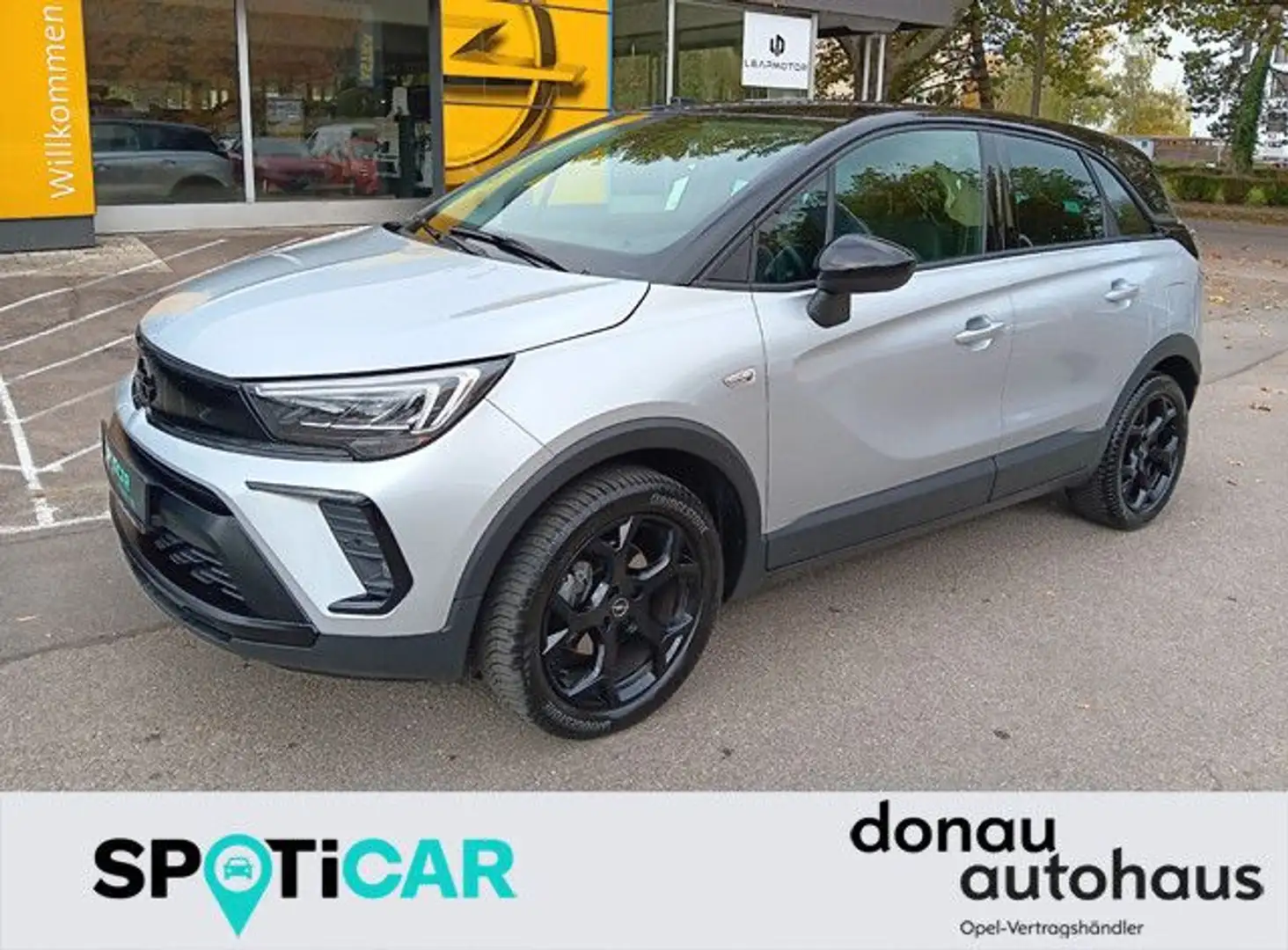 Opel Crossland X Crossland 1.2T AT6 Elegance Navi Kamera Sitzhzg Silber - 1