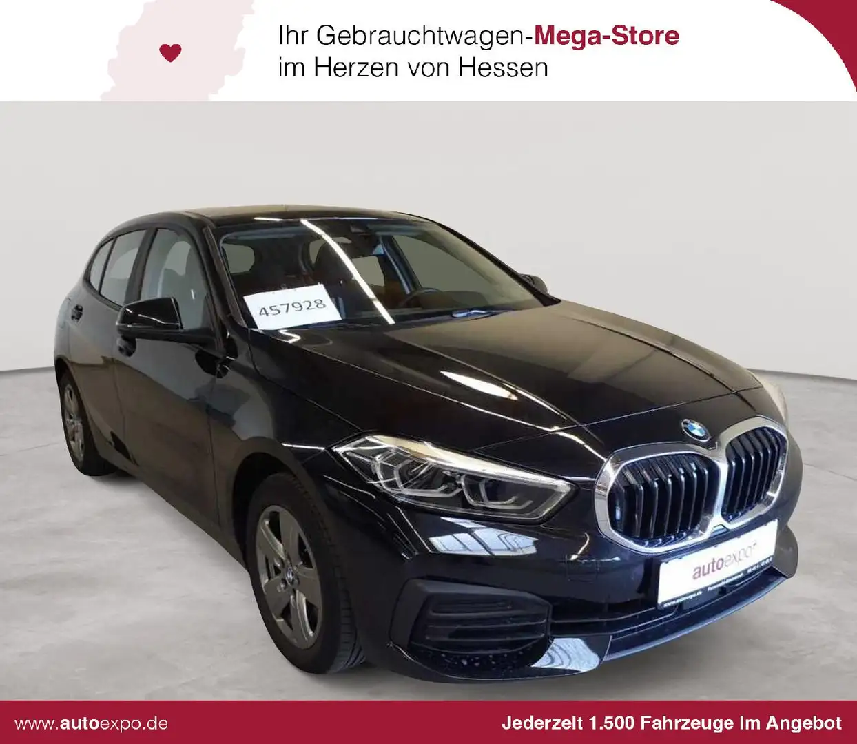 BMW 118 118d Aut. Advantage SHZ Schwarz - 1