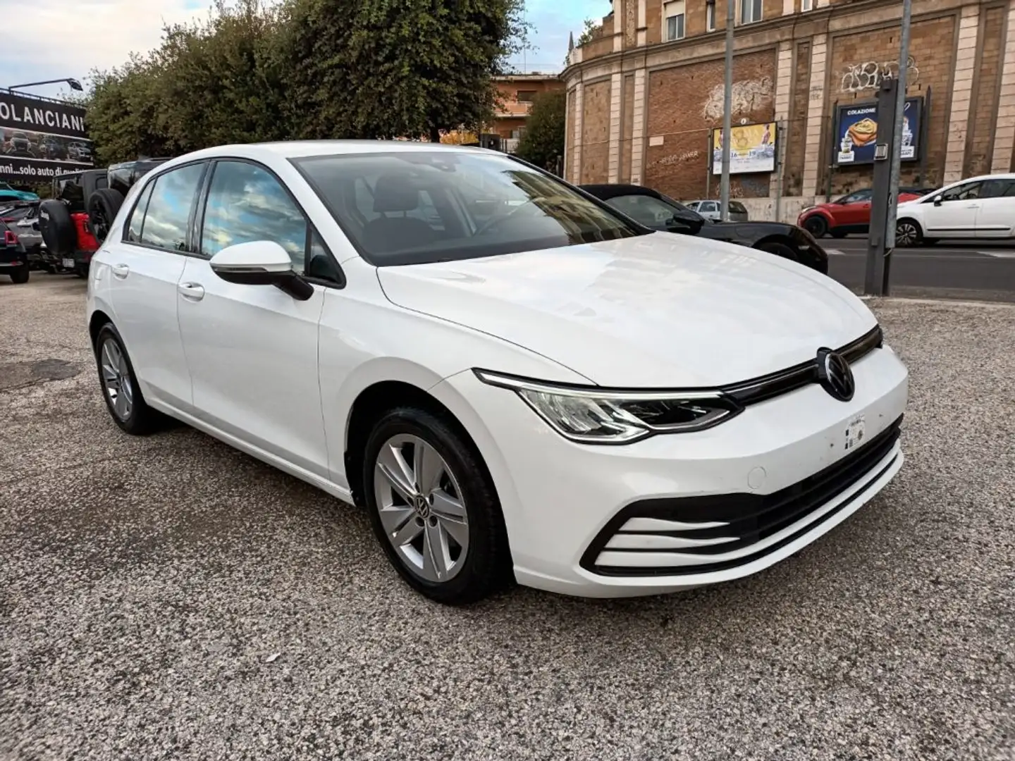 Volkswagen Golf 1000 TSI LIFE 110CV CARPLAY CLIMAUTO"16 ITALIA Wit - 1