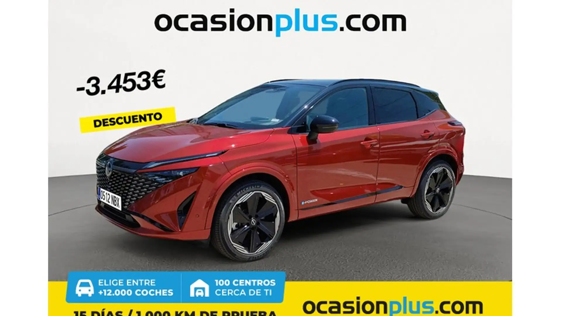Nissan Qashqai E-POWER N-Design 4x2 140kW Rojo - 1