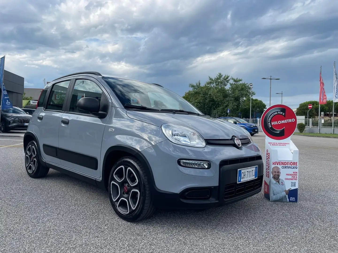 Fiat Panda Panda GH709TJ 1.0cc hybrid City Life Grigio - 2