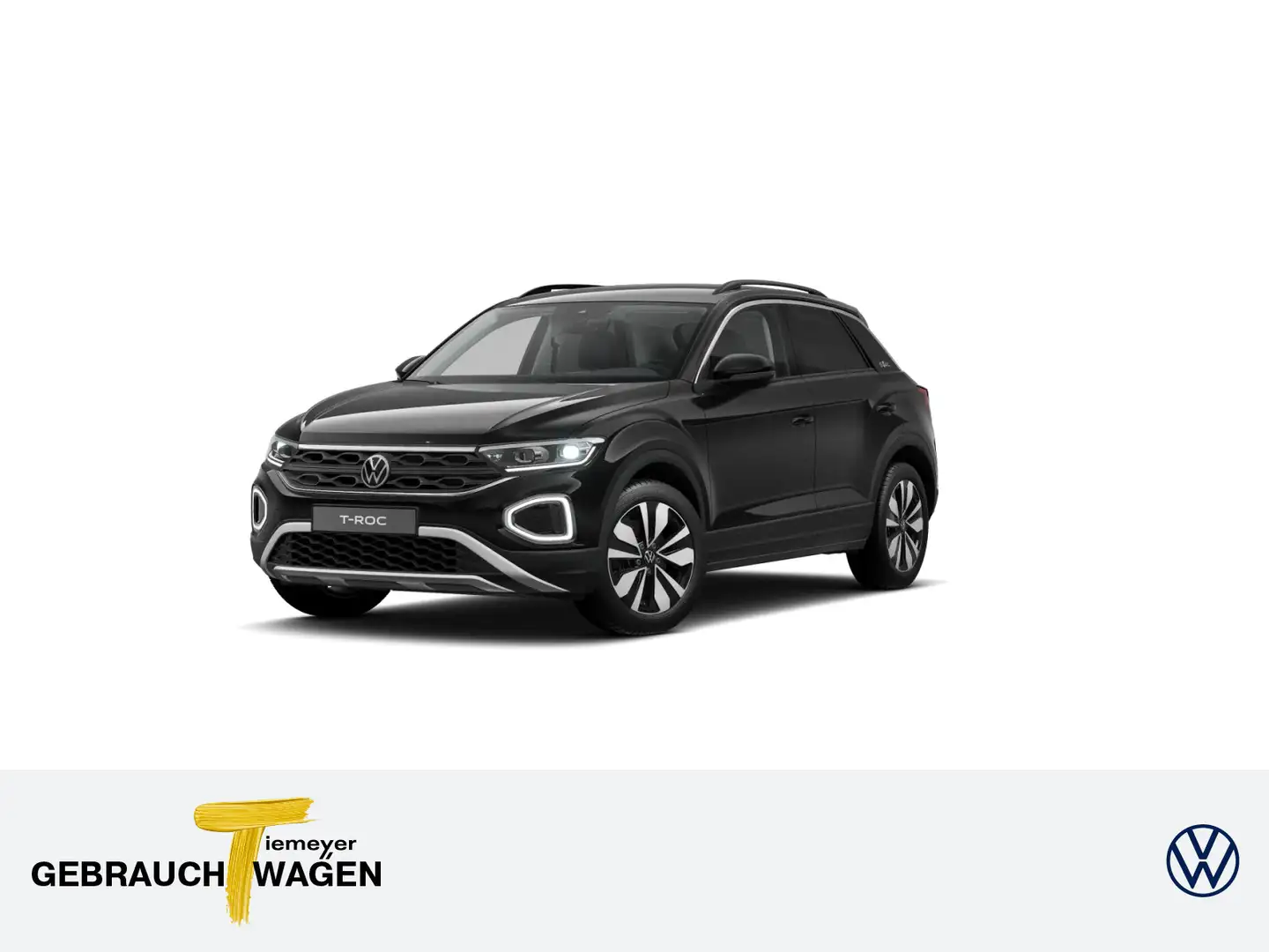 Volkswagen T-Roc 2.0 TDI DSG GOAL NAVI AHK KAMERA SITZHZG Schwarz - 1