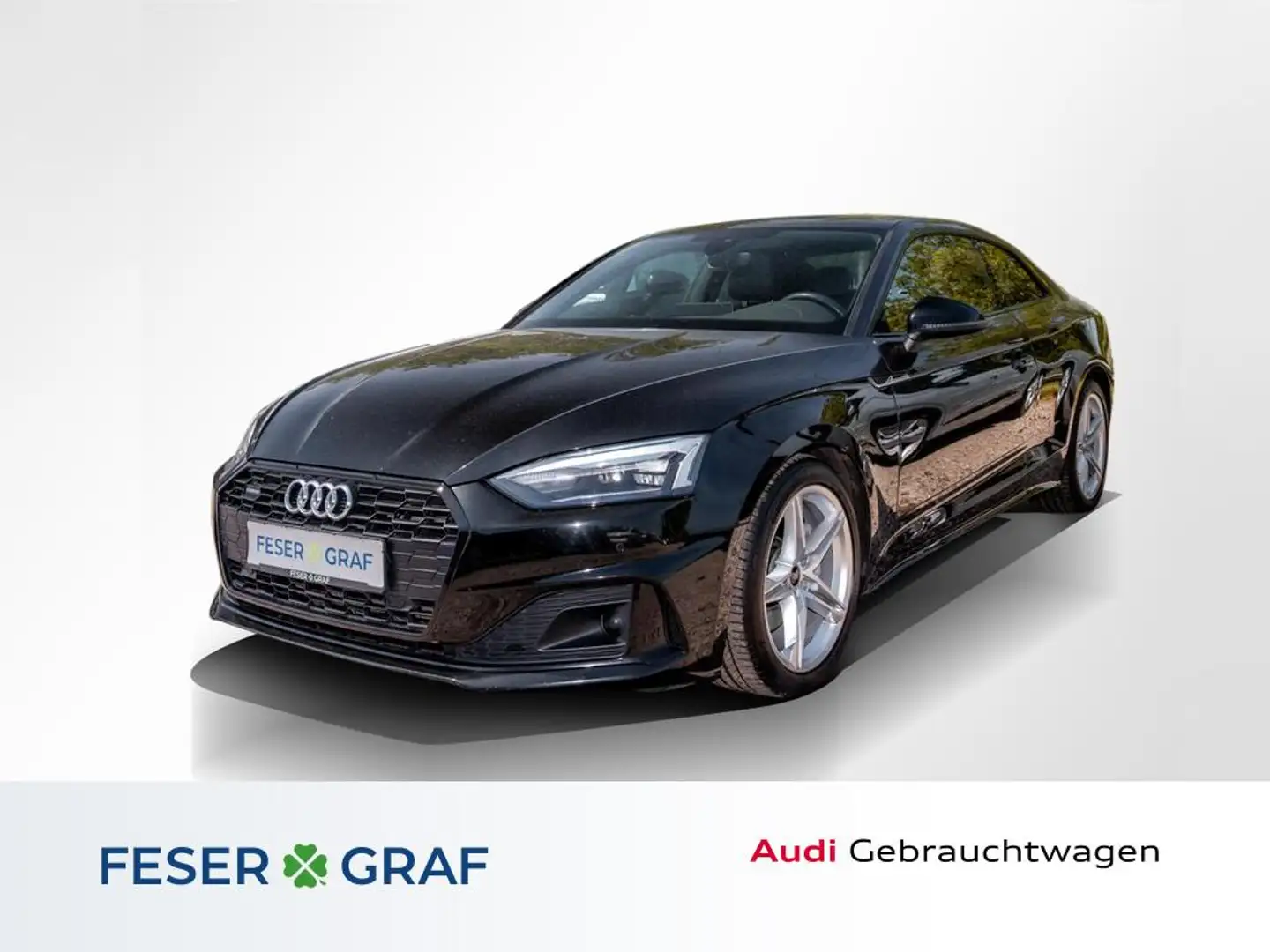 Audi A5 Coupé 40TDI S tronic /LED/Leder/Pano/ACC/Kamera Schwarz - 1