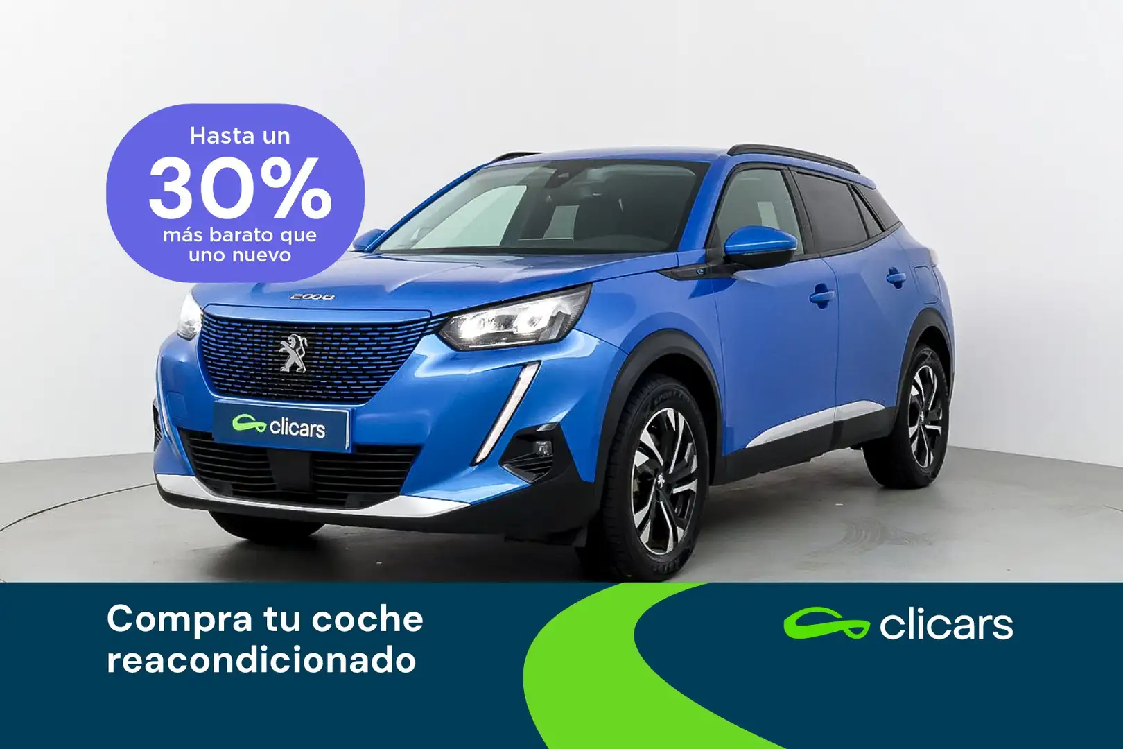 Peugeot 2008 Allure Pack Eléctrico 100kW Blanco - 1