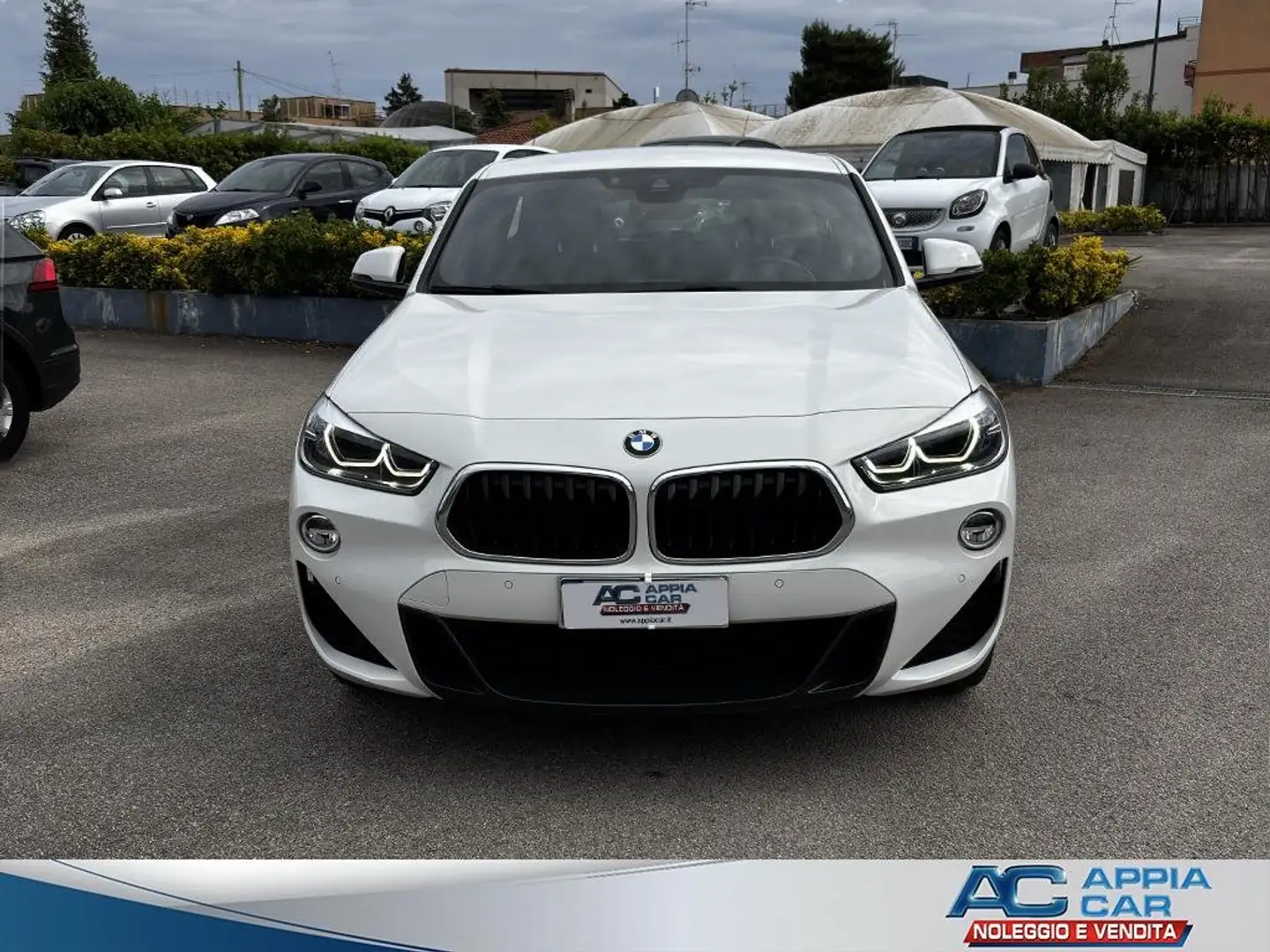 BMW X2 X2 sdrive18d Msport auto Bianco - 2