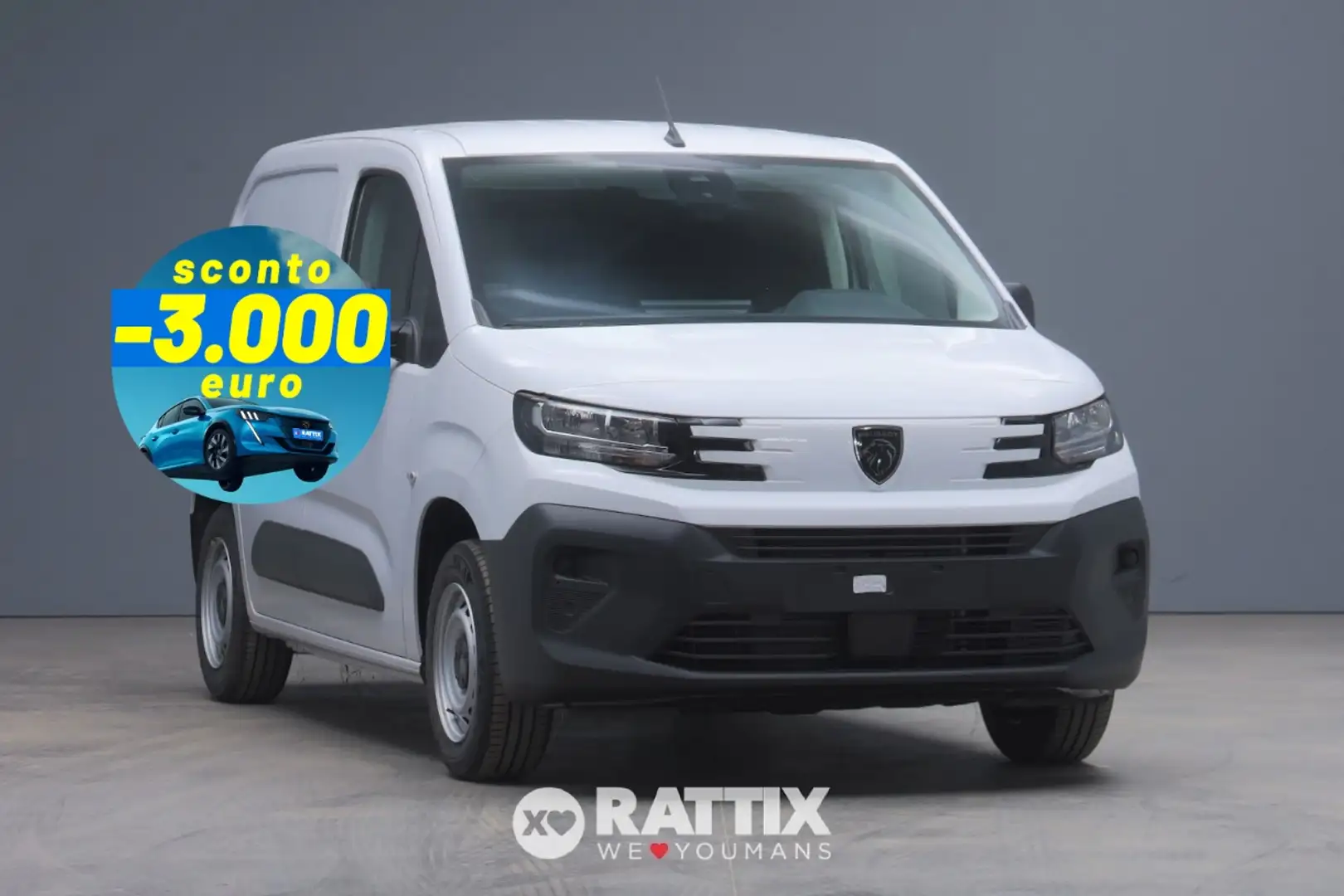 Peugeot Partner 1.5 BlueHDI 100CV L1 Standard IVA ESCLUSA Bianco - 1