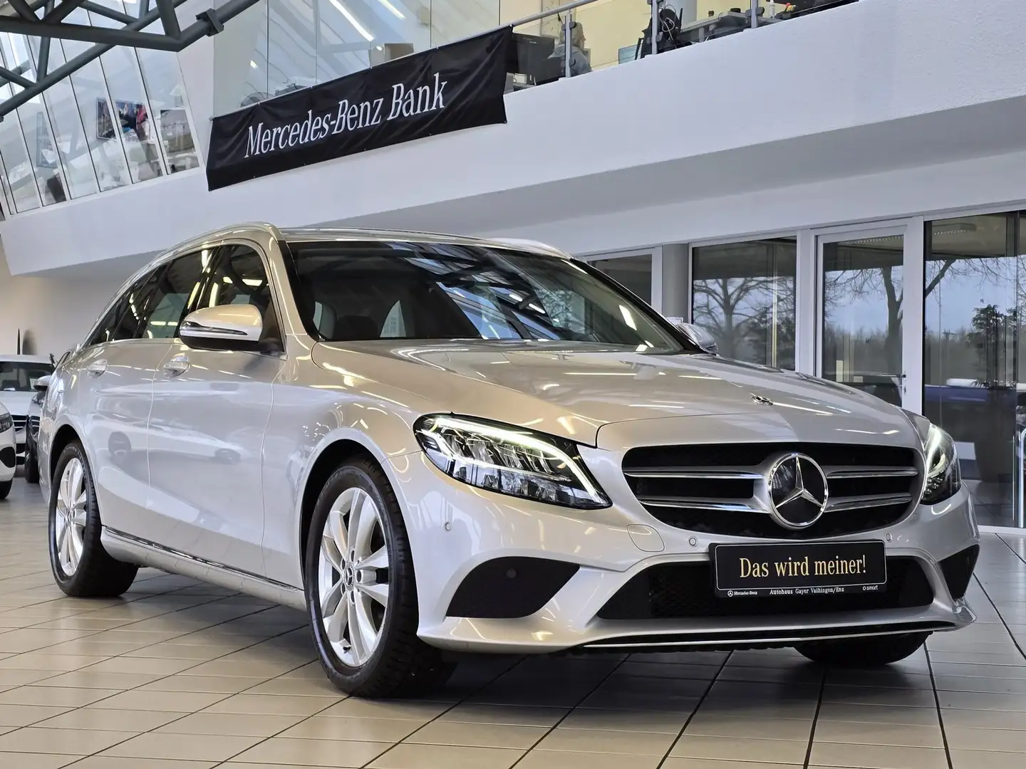 Mercedes-Benz C 200 T Avantgarde STANDHEIZUNG+KAMERA+LED+NAVI+ Silber - 1