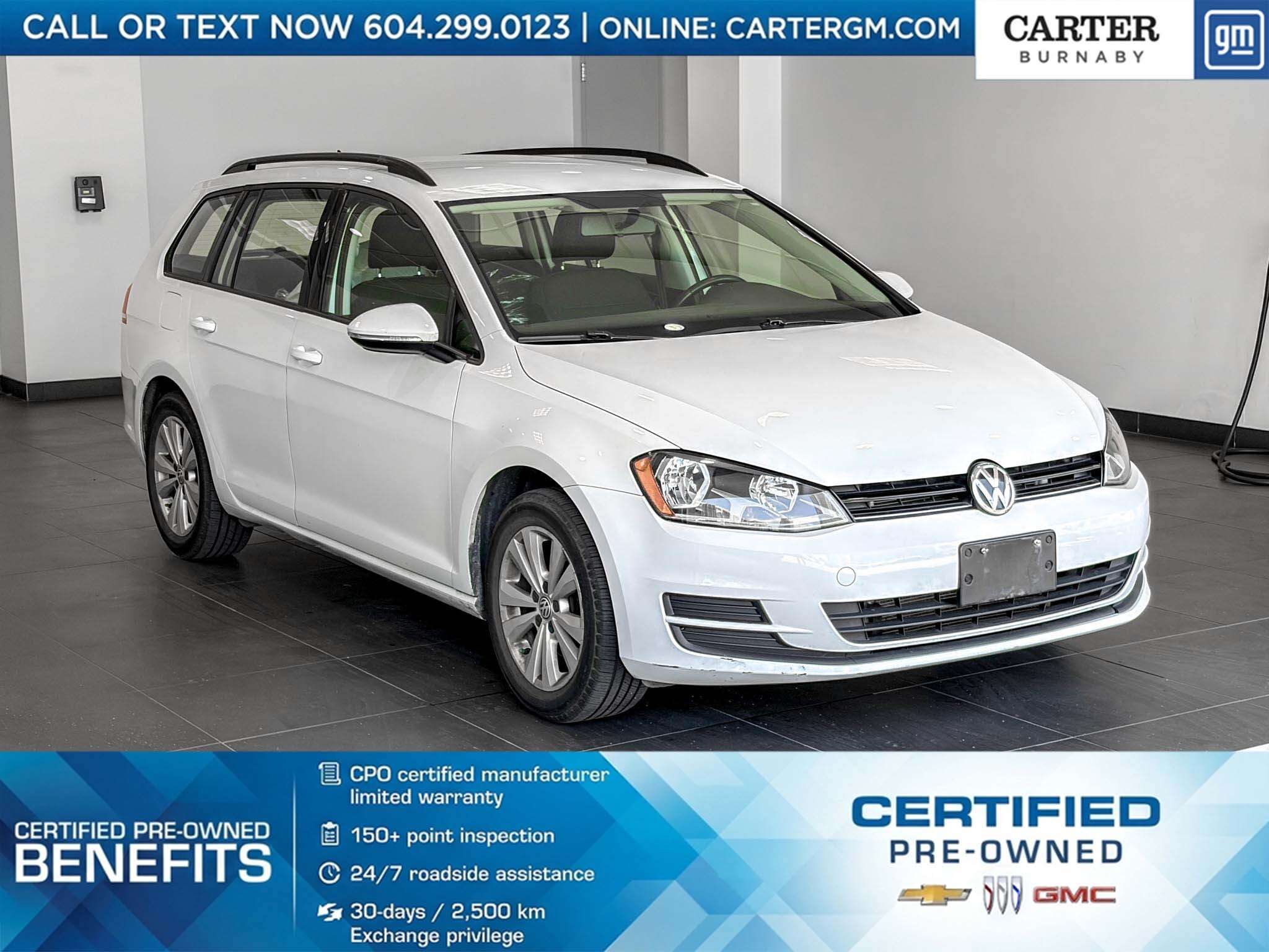2017 Volkswagen Golf SportWagen 1.8T S 4Motion