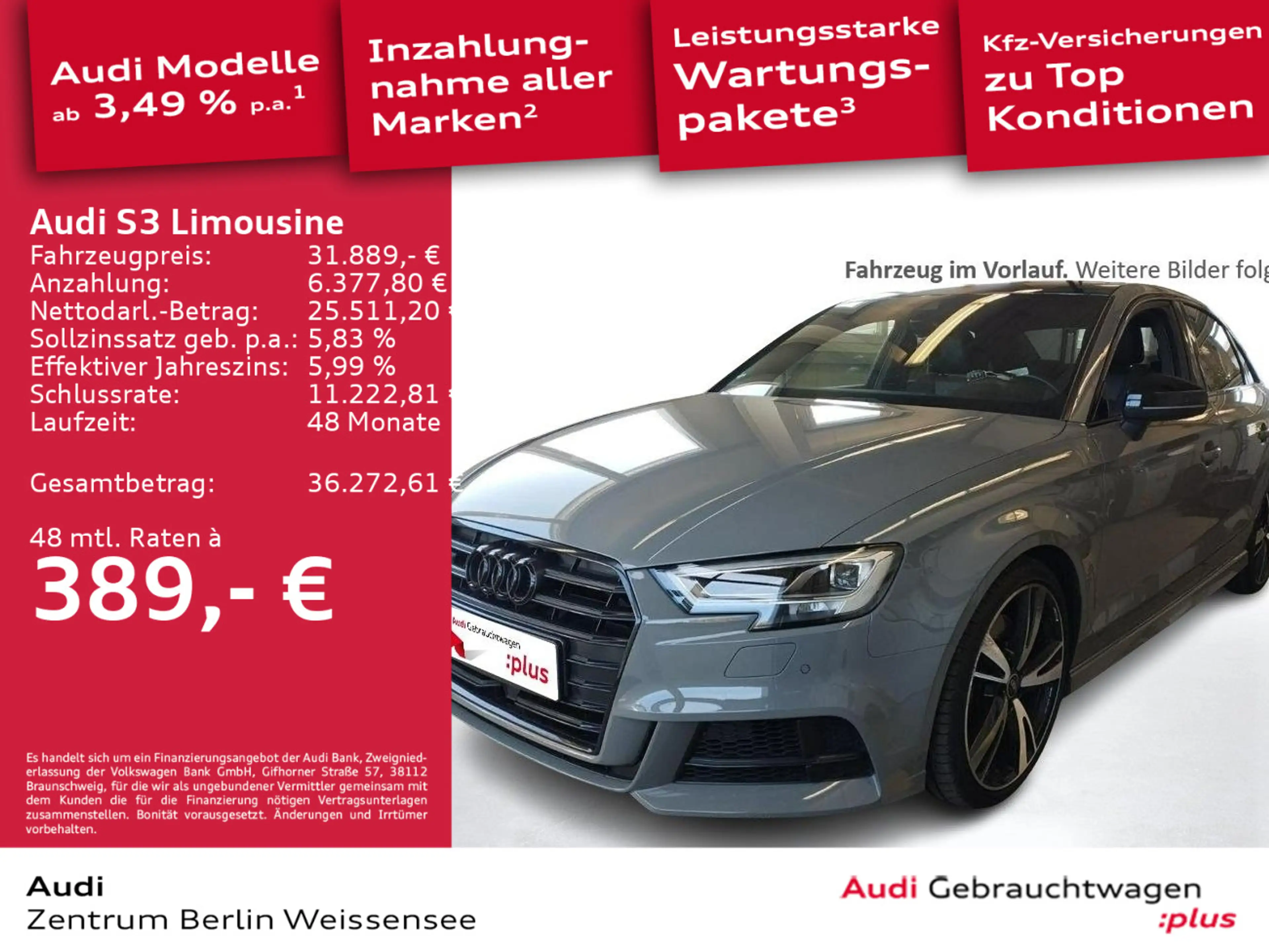 Audi S3 TFSI 221(300) kW(PS) S tronic — photo 2