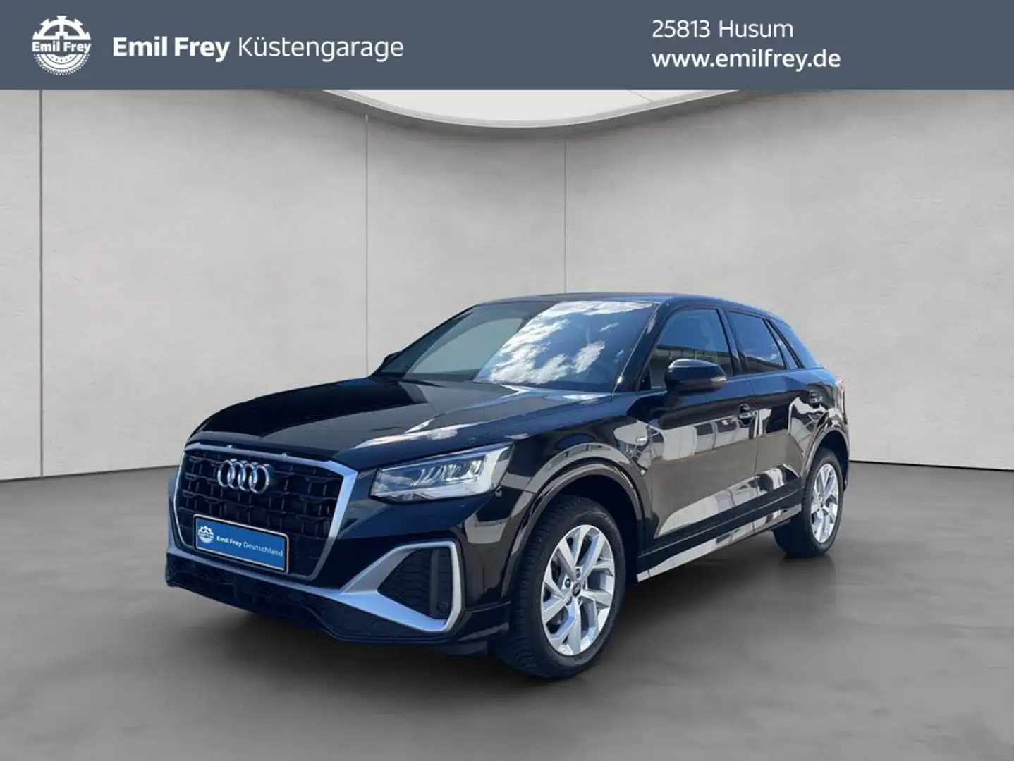 Audi Q2 35 TFSI S tronic S line NAVI RFK EHK SHZ GRA Noir - 1
