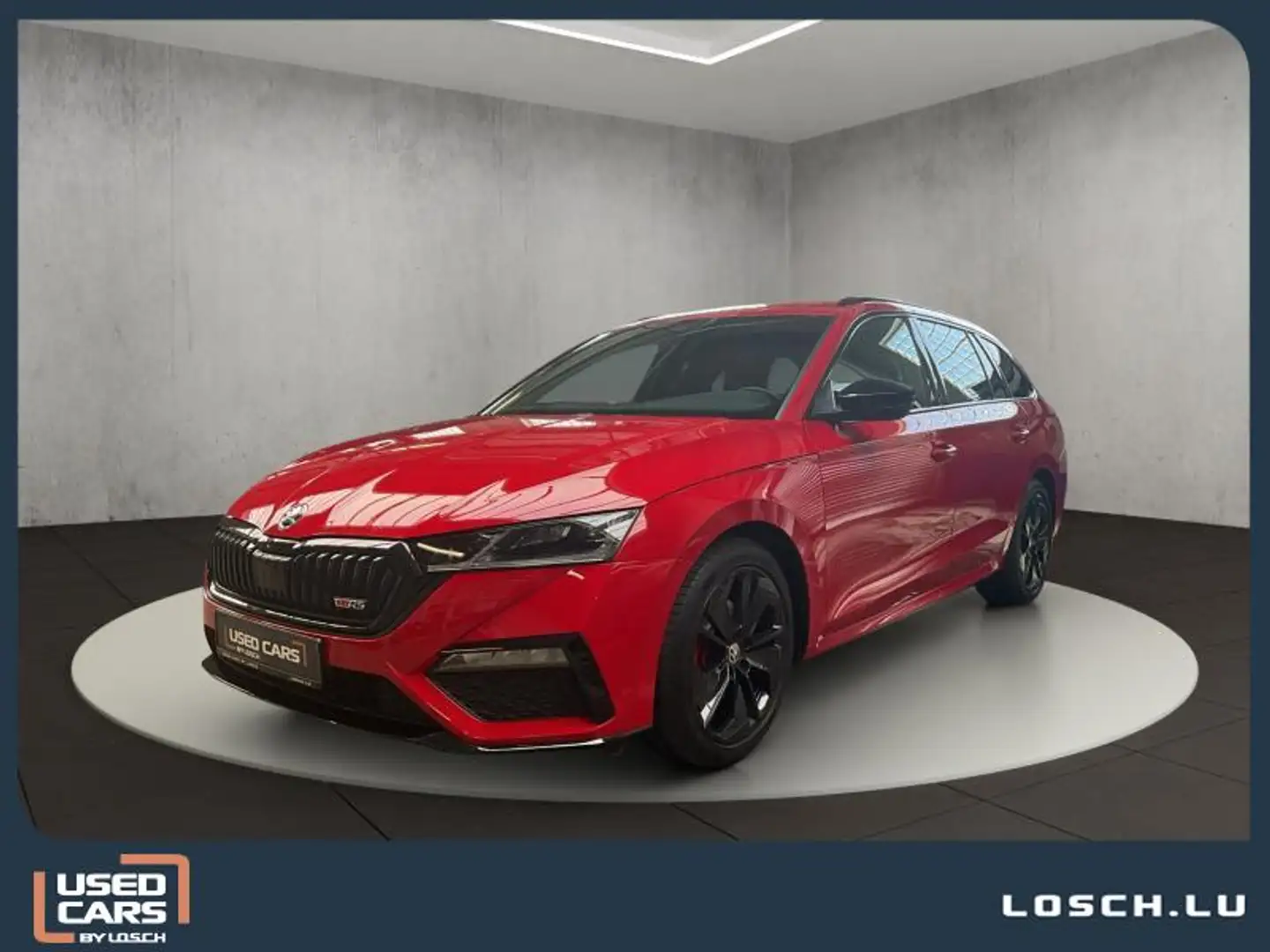 Skoda Octavia RS+DSG+4x4+LED+NAVI+DIGI+ Rouge - 1