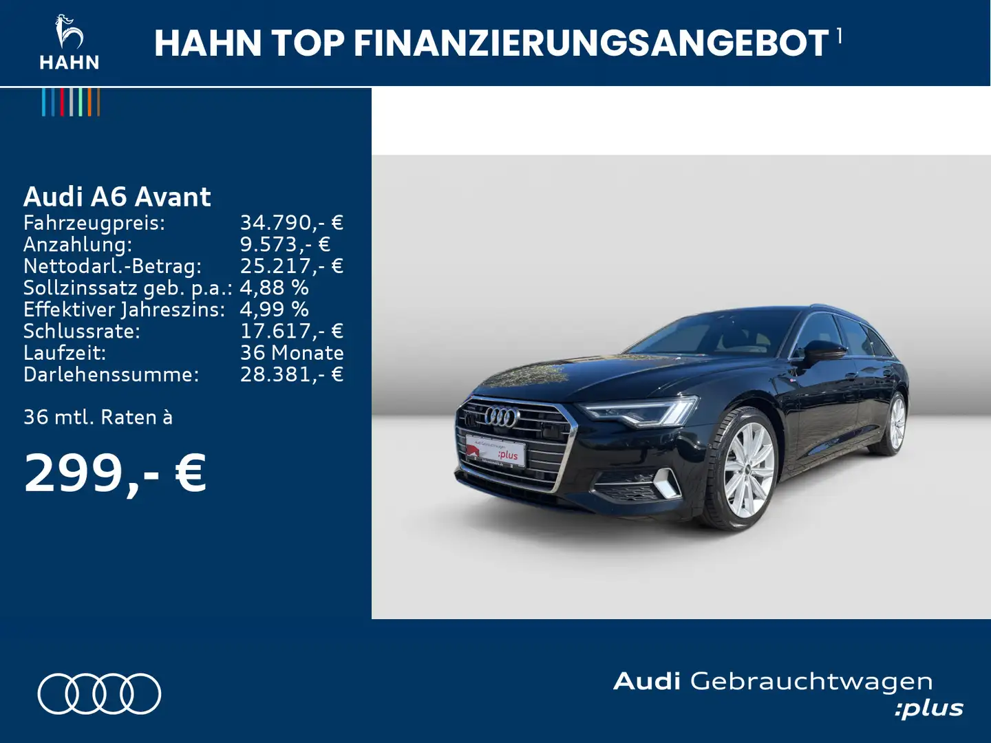 Audi A6 45 TFSI quattro S tronic sport Matrix S Schwarz - 2