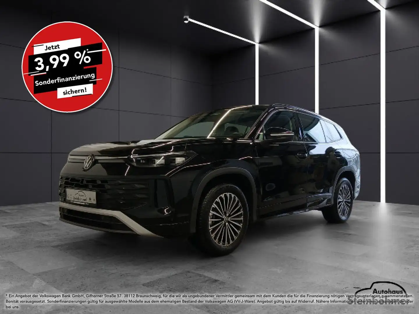 Volkswagen Tayron Life 1.5eTSI DSG LED AppCon AHK ACC Navi Чёрный - 1