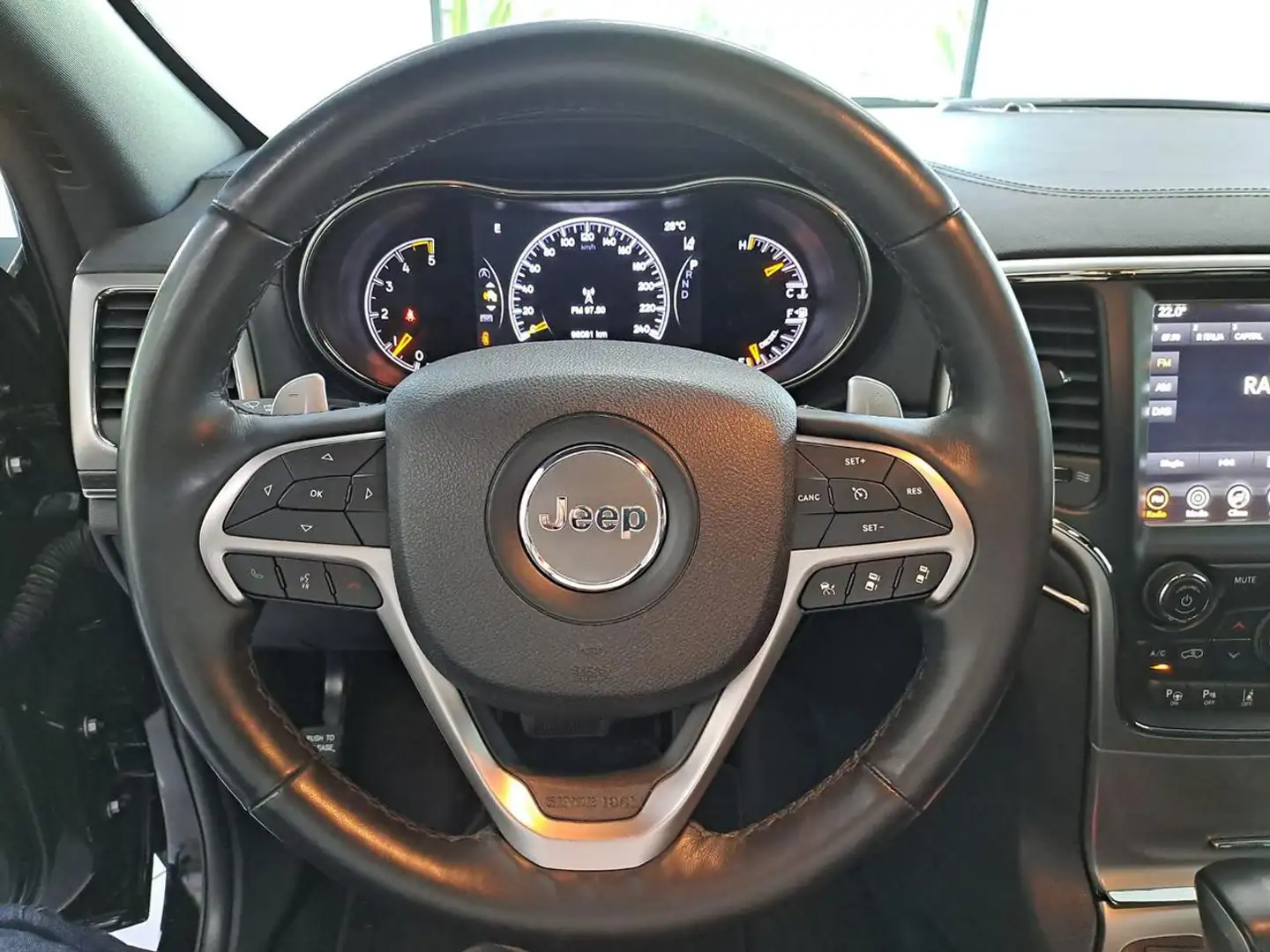 Jeep Grand Cherokee 3.0 V6 CRD 250 CV Multijet II S "TAGLIANDATA JEEP" Nero - 2