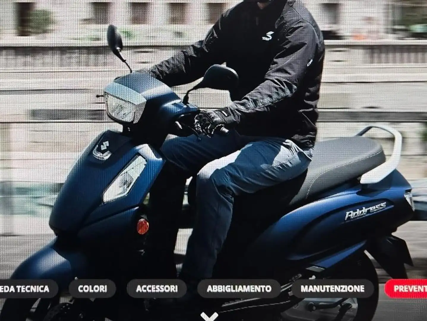 Suzuki Address EURO 5 + ABS 125 Azul - 1