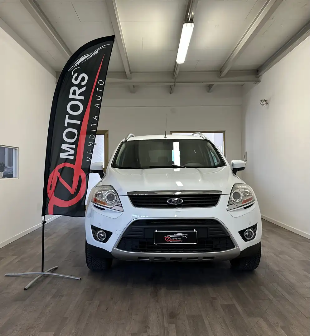 Ford Kuga Kuga 2.0 tdci Titanium 4wd 163cv EURO 5 Білий - 1