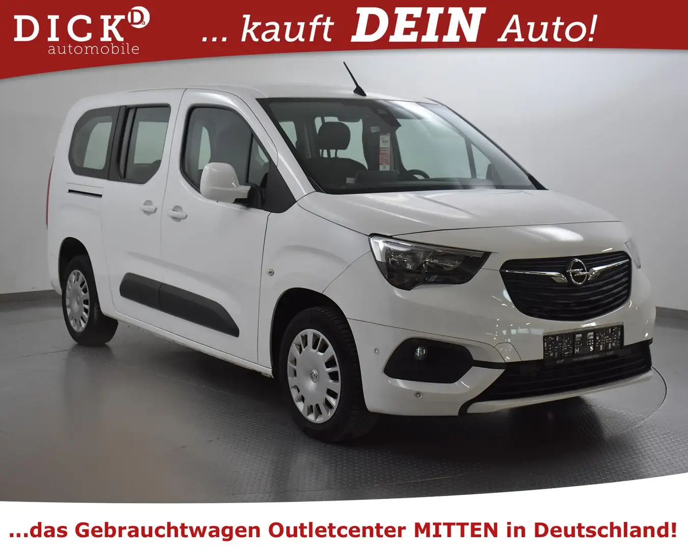 Opel Combo Life XL 1.5d Edit 5SI+NAVI+KLIMA+KAM+TEMP+ Weiß - 2