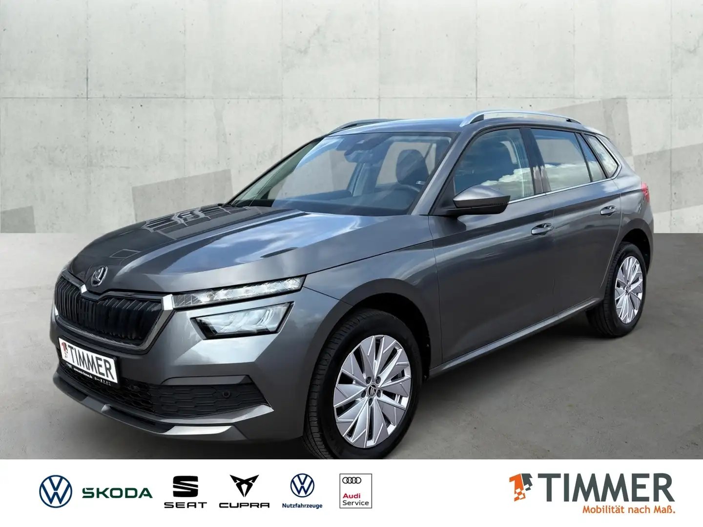 Skoda Kamiq Ambition 1.5 TSI *AHK*LED*ACC*SmartLink Argent - 1