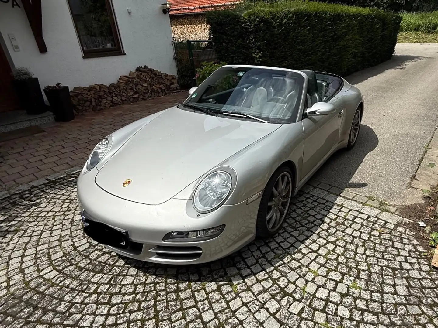 Porsche 997 911 Cabrio 911 Carrera 4 S Cabriolet Tiptronic Silber - 1